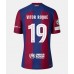 Barcelona Vitor Roque #19 Hjemmedrakt Dame 2023-24 Korte ermer